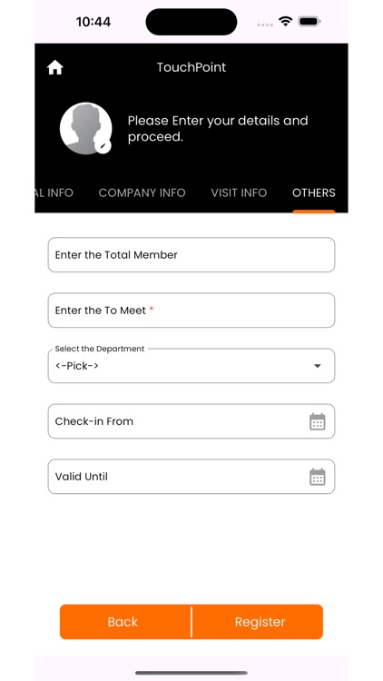 TouchPoint Self Check-In screenshot-5
