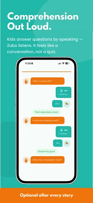 Zubo: Learn to Read for Kids screenshot 4