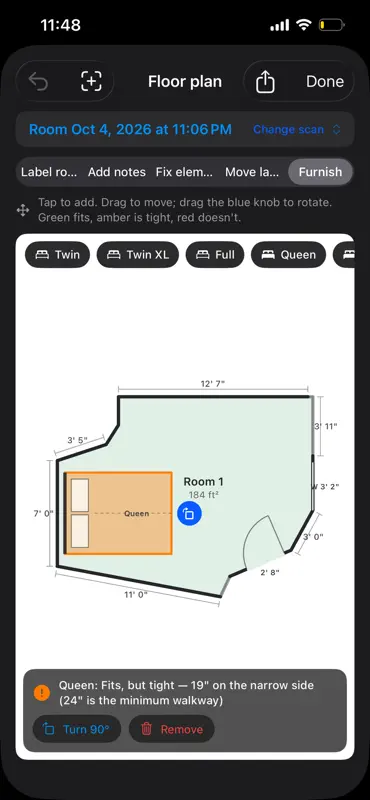 Sweep: LiDAR Floorplan Maker screenshot 3 of 5