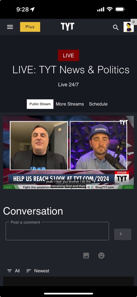TYT - Home of Progressives - App de Noticias | MWM