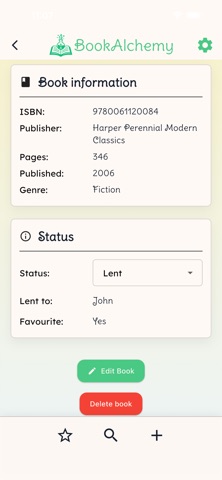 BookAlchemy screenshot