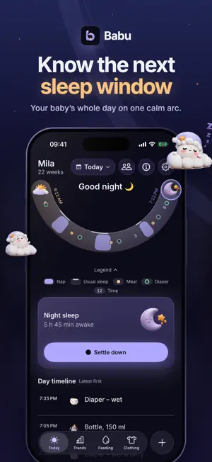 Babu: Baby & Sleep screenshot 1