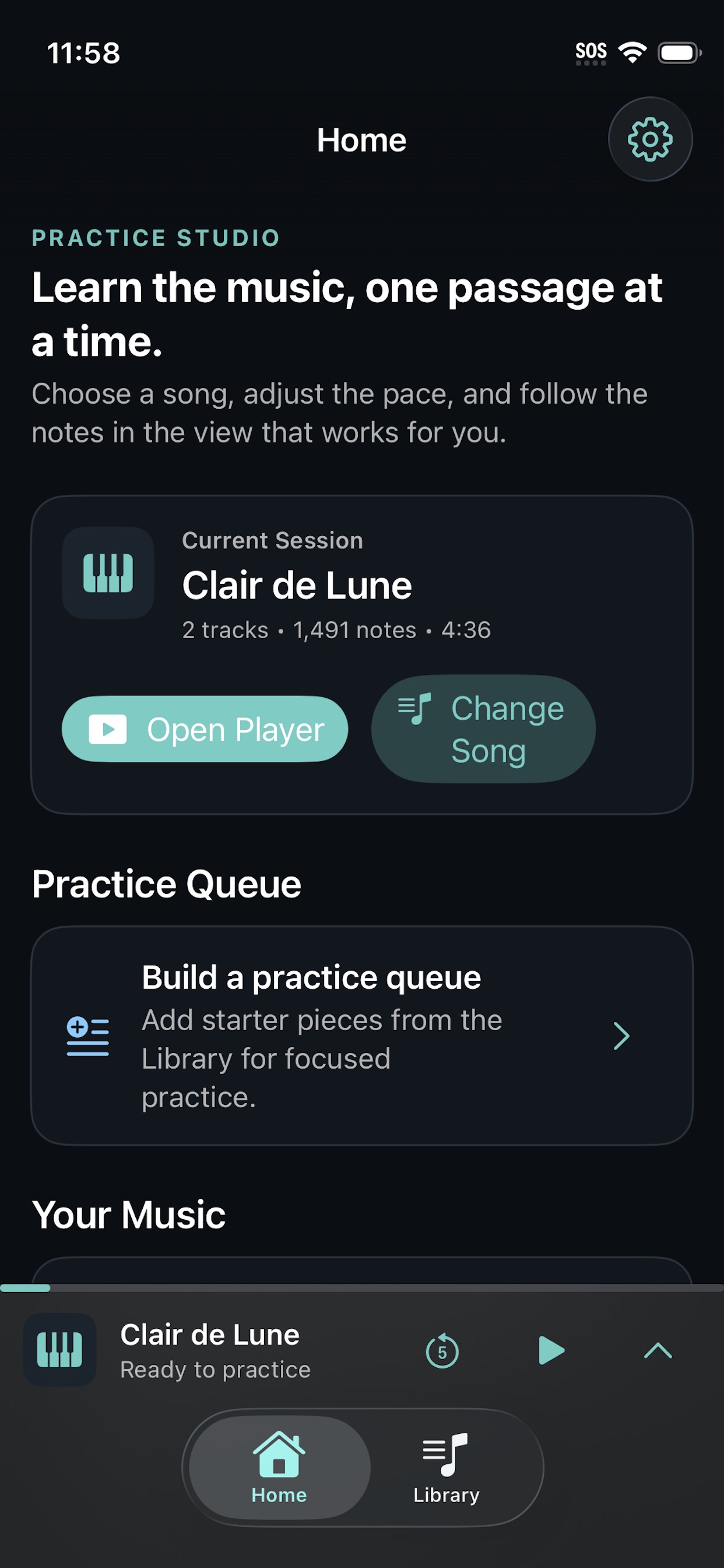 Screenshot 1 of NotePulse: MIDI Visualizer