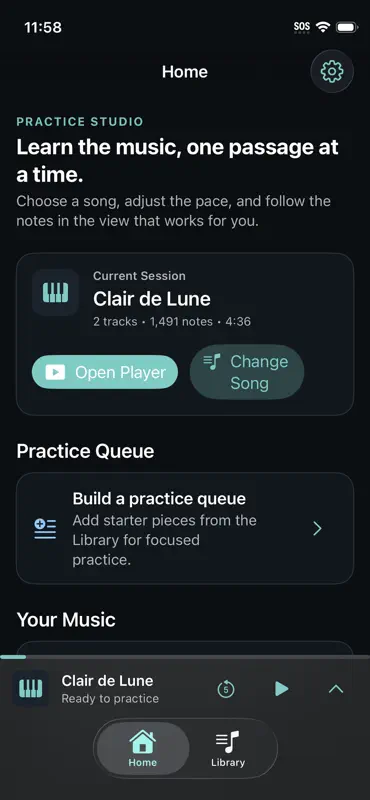 NotePulse: MIDI Visualizer screenshot 1 of 10