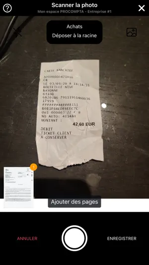 Mon espace PROCOMPTA screenshot 4