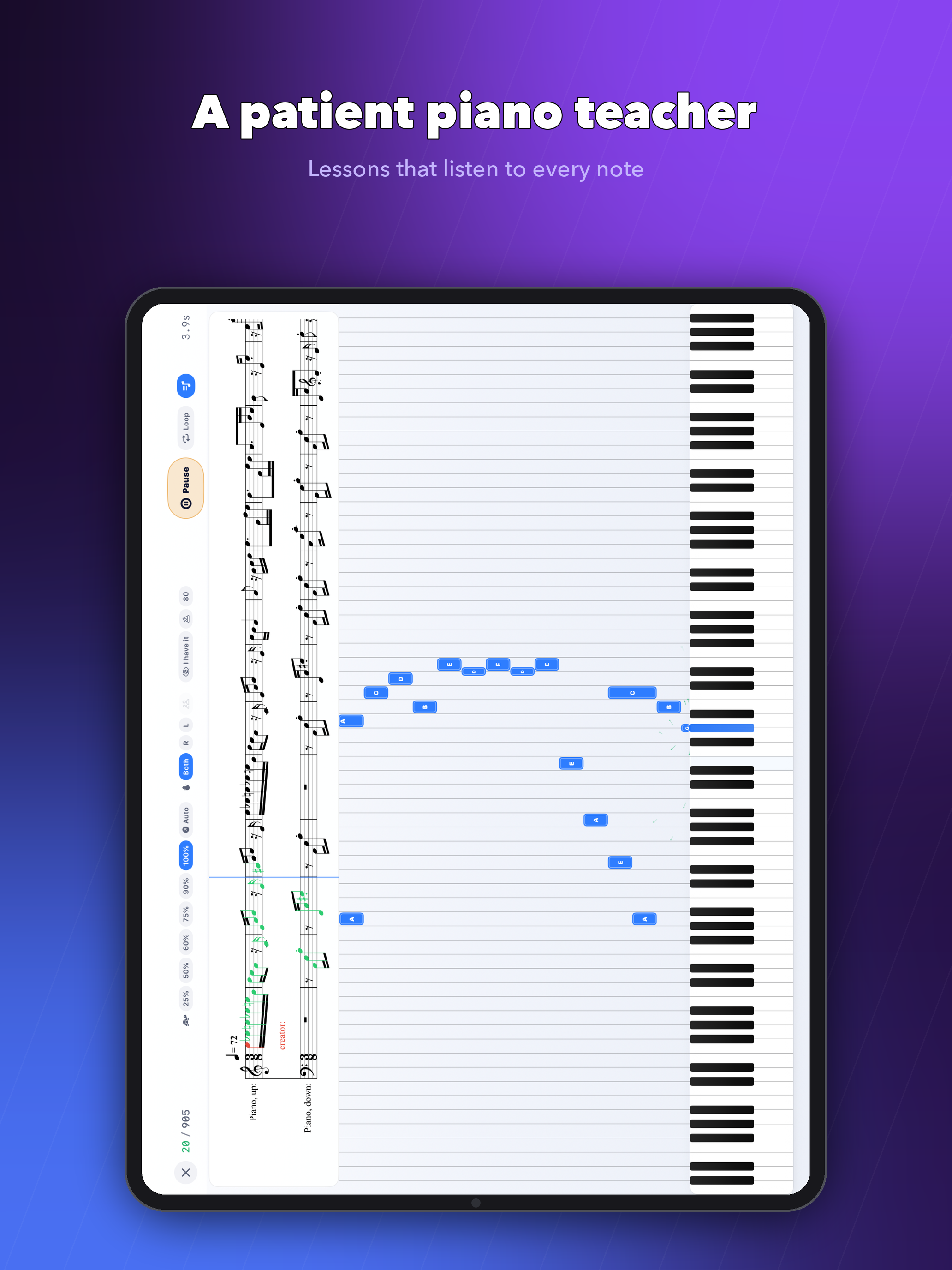 Keystrike: Piano Sight Reading screenshot 7