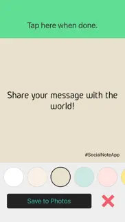 socialnote - share your words iphone screenshot 3