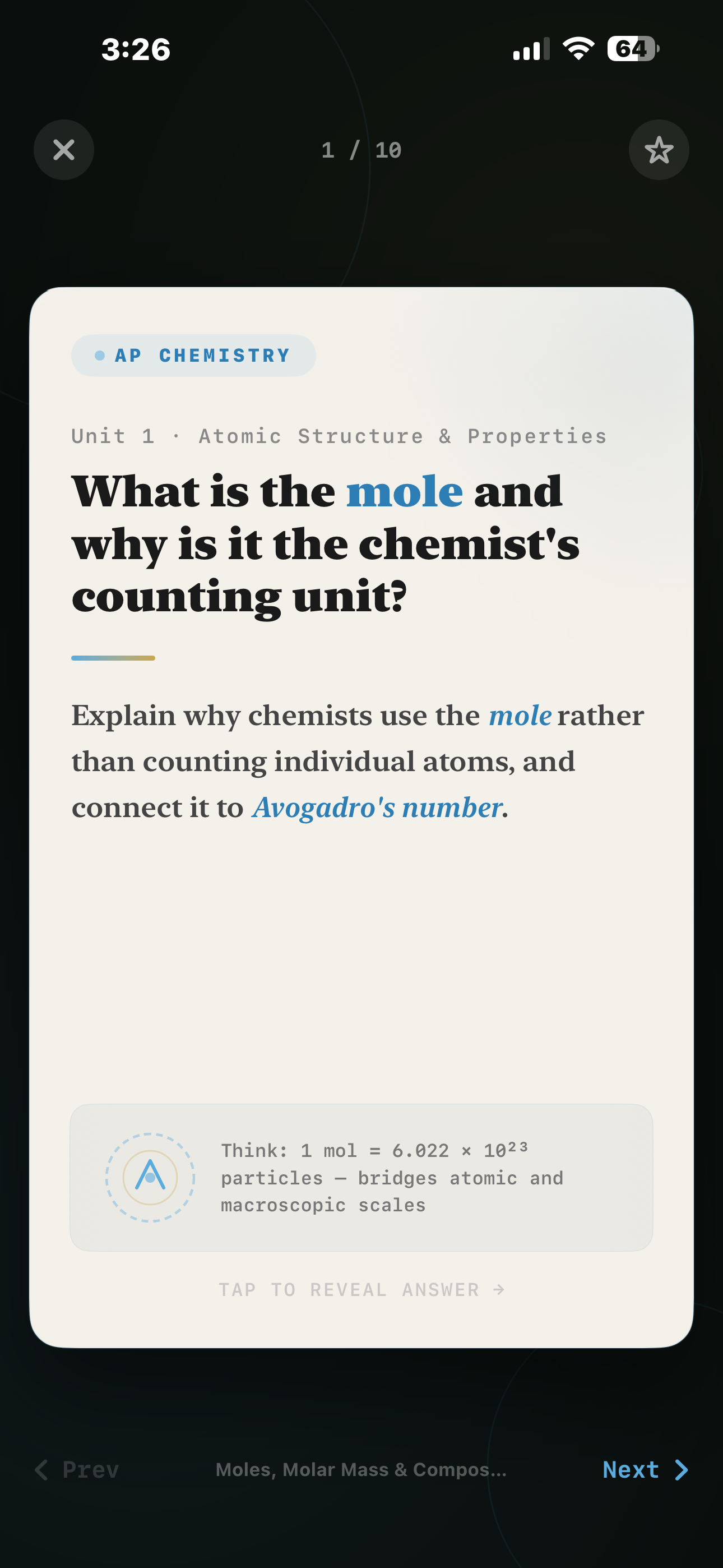 AP Chemistry Flashcards screenshot 5