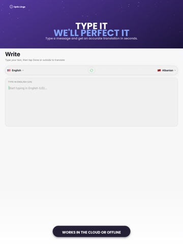 OpticLingo: AI Translator iPad screenshot