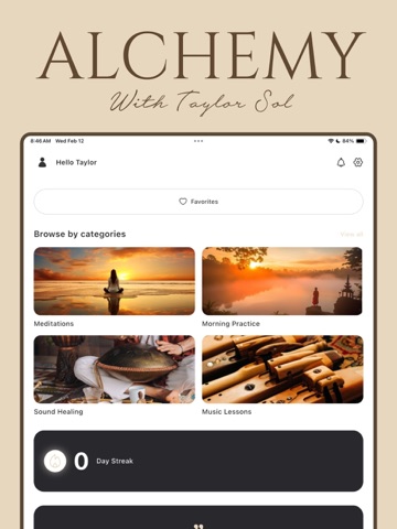 Alchemy with Taylor Sol iPad screenshot