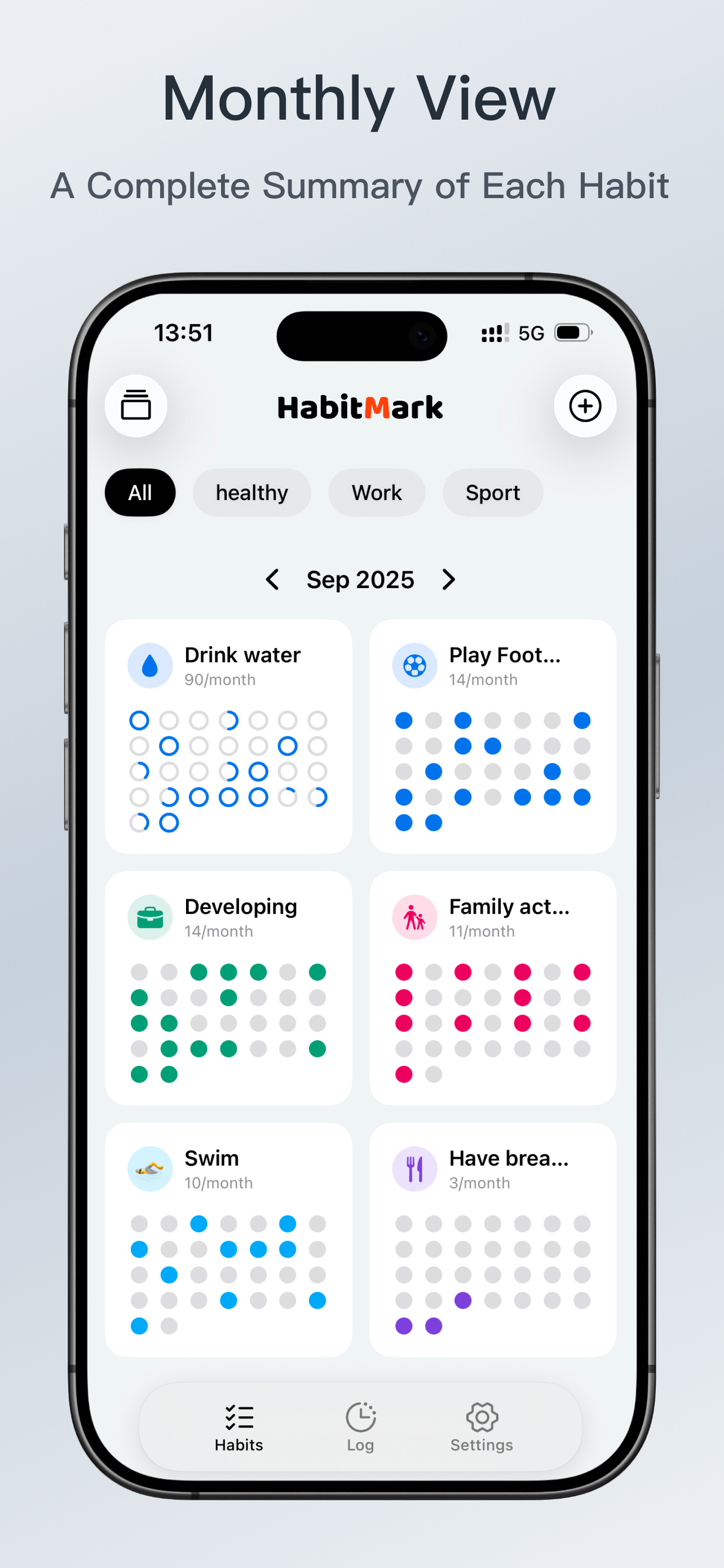 HabitMark - Your Habit Tracker screenshot 3