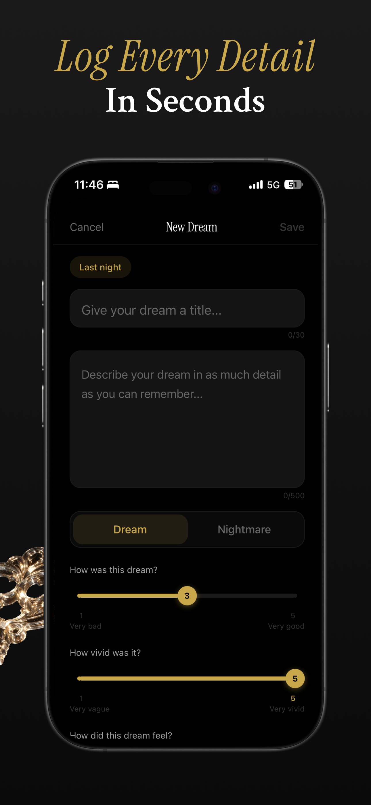 Dream Journal — Lucid