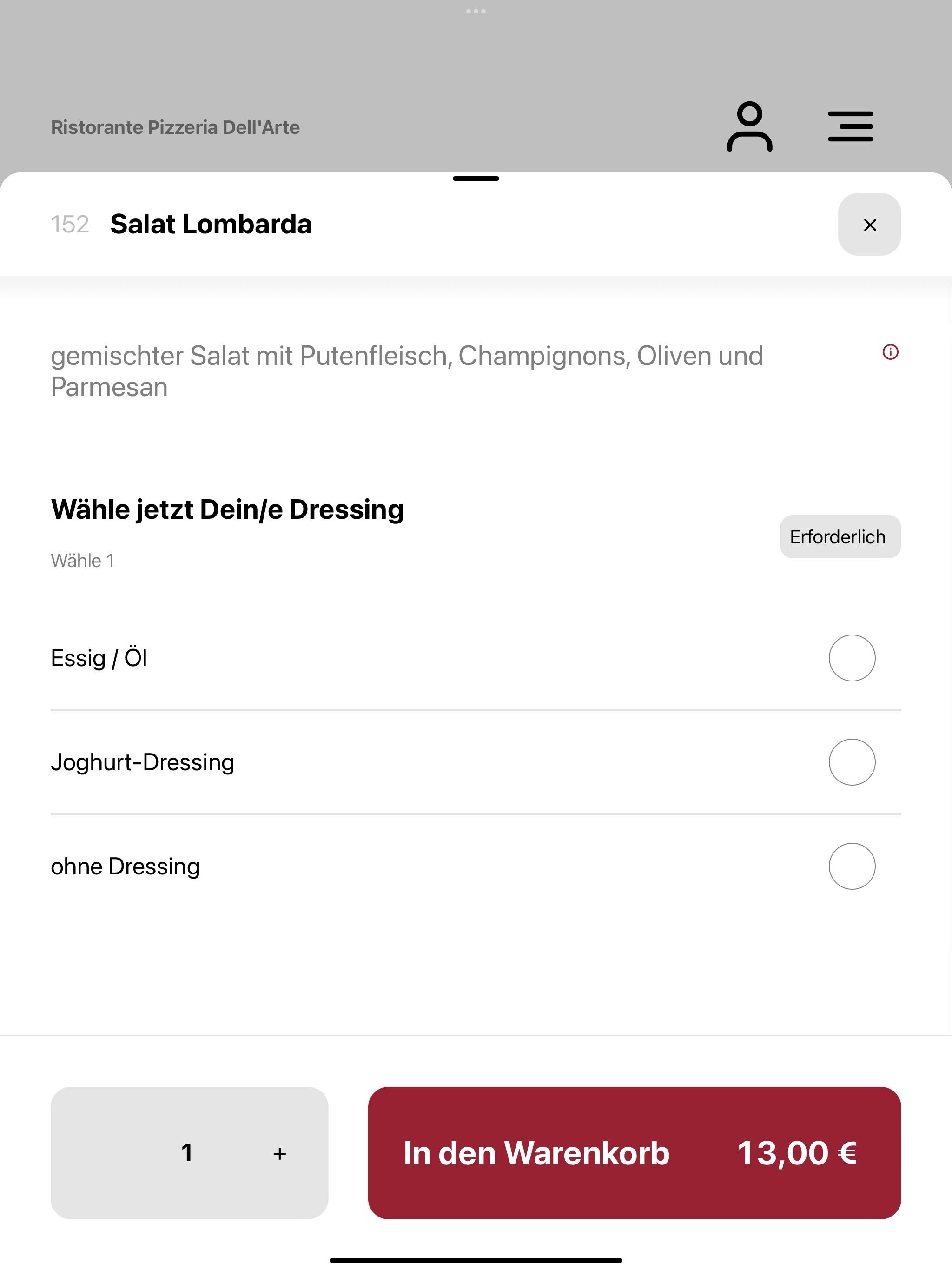 Ristorante Pizzeria Dell' Arte screenshot 8