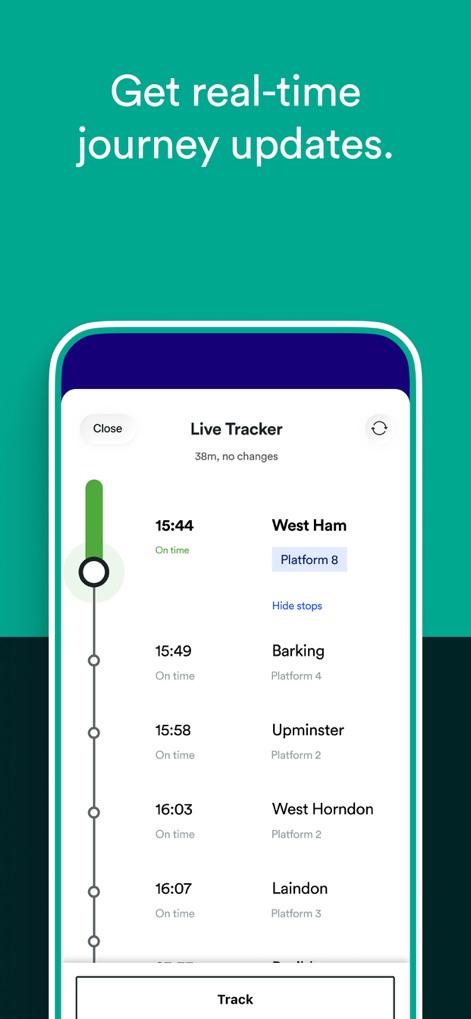 Trainline: Cheap Train Tickets - Real-Time Journey Tracking