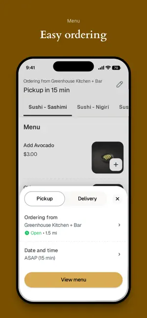 Greenhouse Kitchen Bar screenshot 3