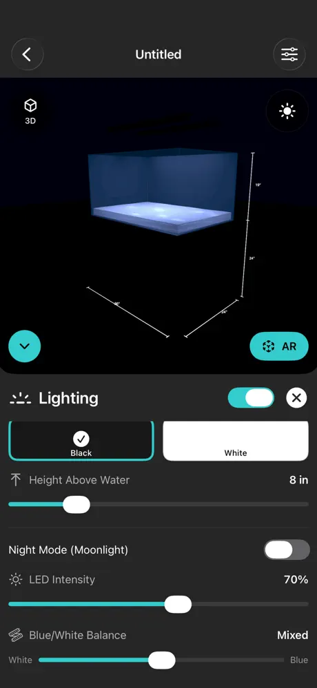 Aquarium Planner AR screenshot 4