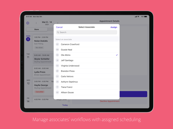 Screenshot #6 pour Tulip Appointments