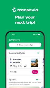 Transavia screenshot