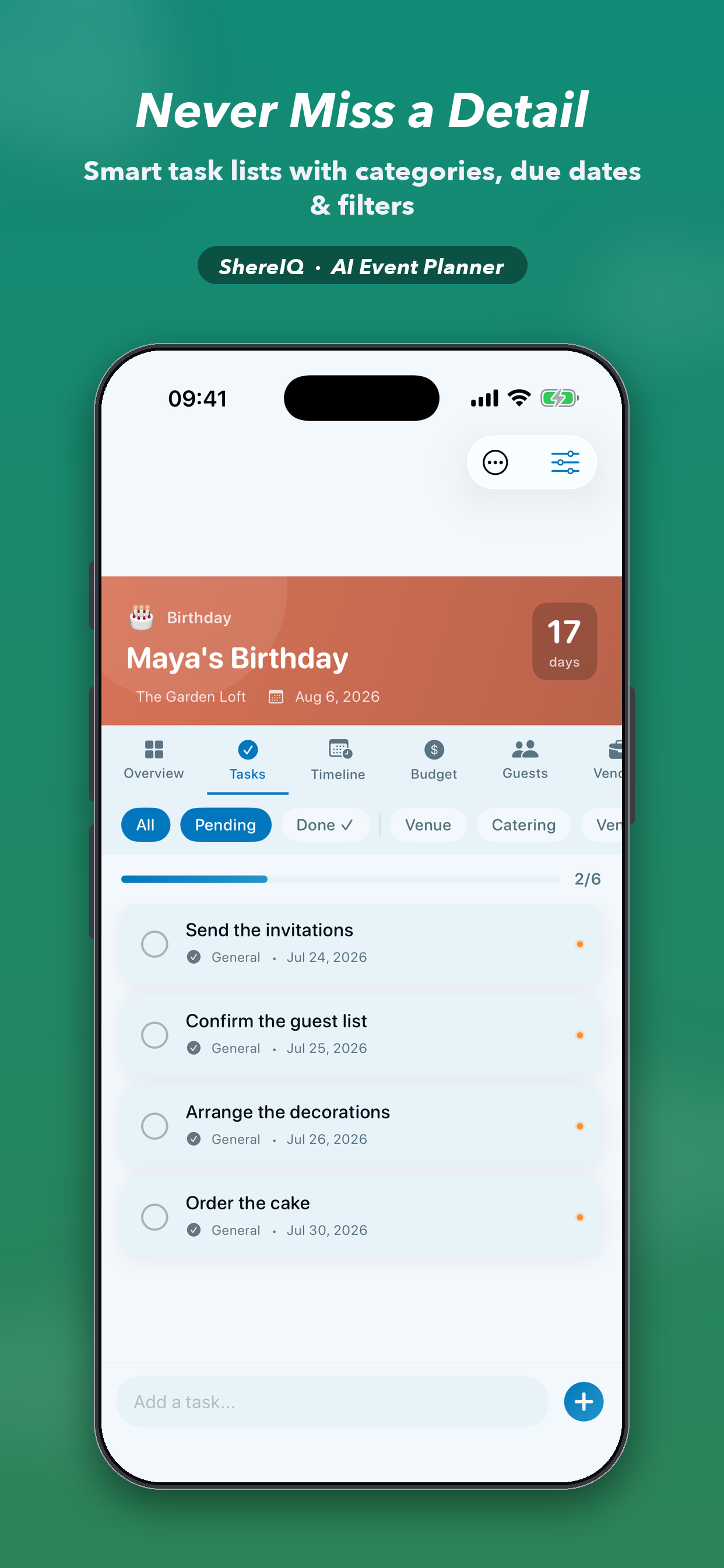 ShereIQ: AI Event Planner screenshot 3