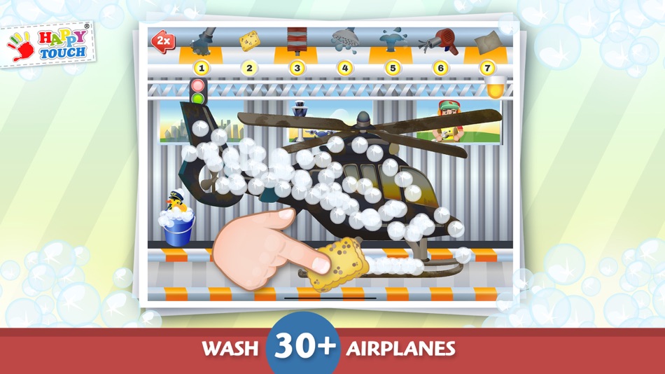 #3. Wings-Wash: A Fun Toddler Game (iOS) 由: concappt media