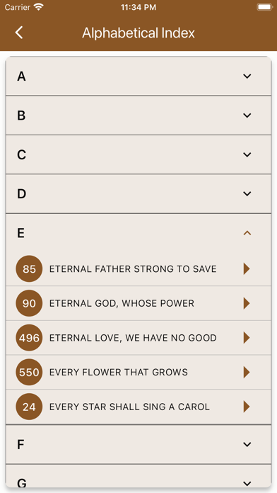 SDA Hymnal with music Screenshot