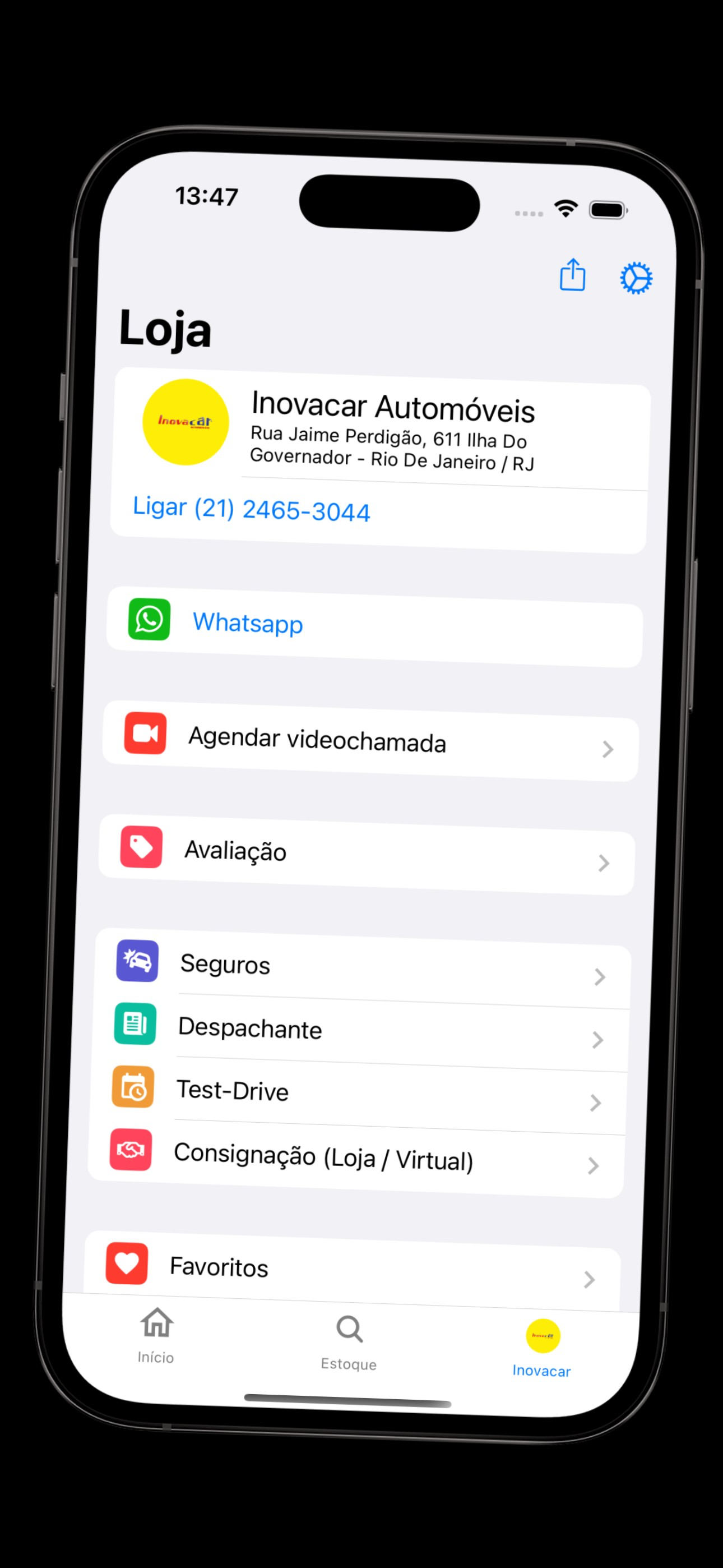 Inovacar Automóveis screenshot 4