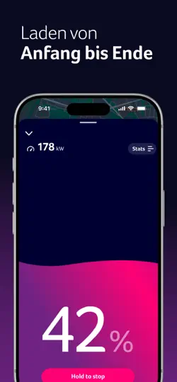 Screenshot von IONITY auf dem iPhone 6
