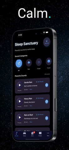 SleepTide: Tracker & Sounds Screenshot 6 of 6