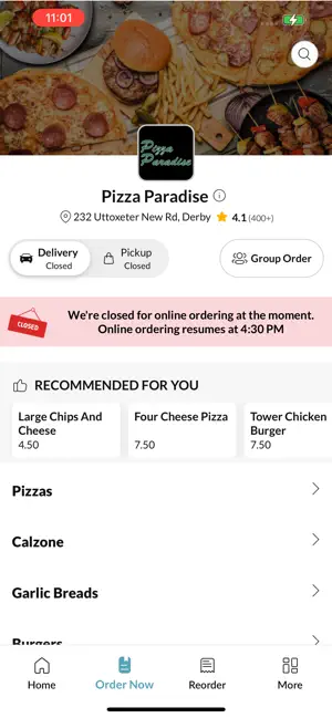 Pizza Paradise Derby screenshot 2