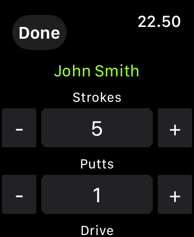mScorecard - Golf Scorecard