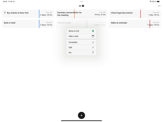 Screenshot #4 pour Deadline App