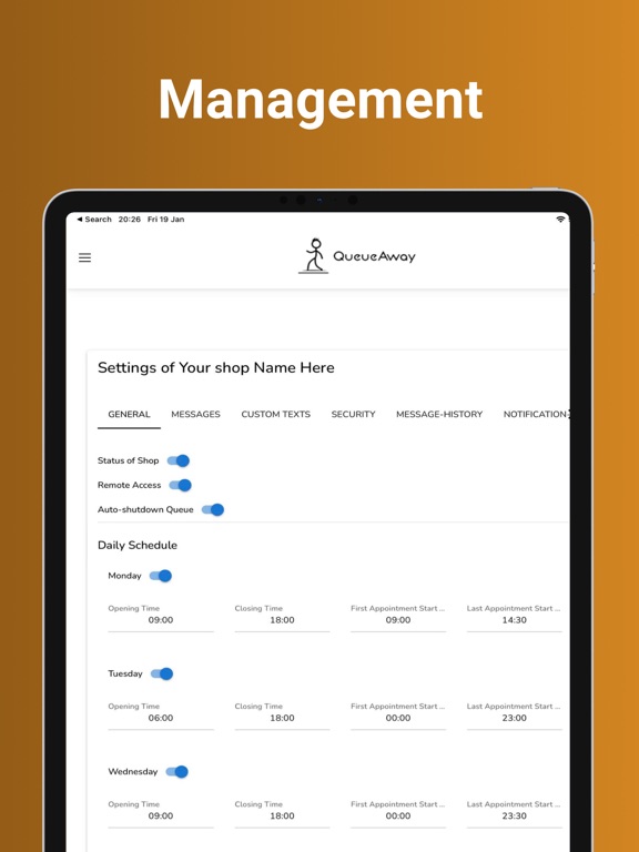 Screenshot #6 pour QueueAway Pro