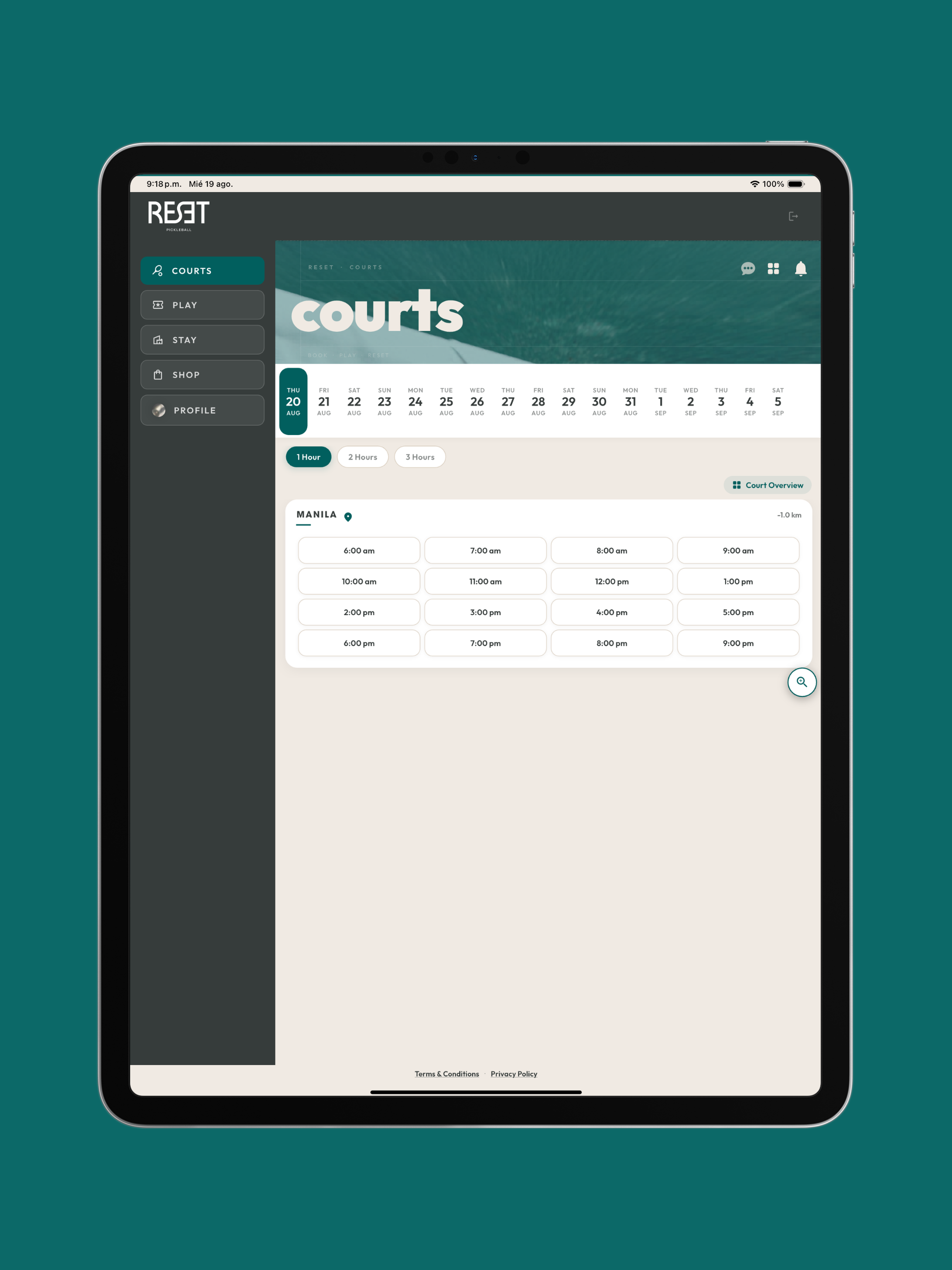RESET PICKLEBALL screenshot 4