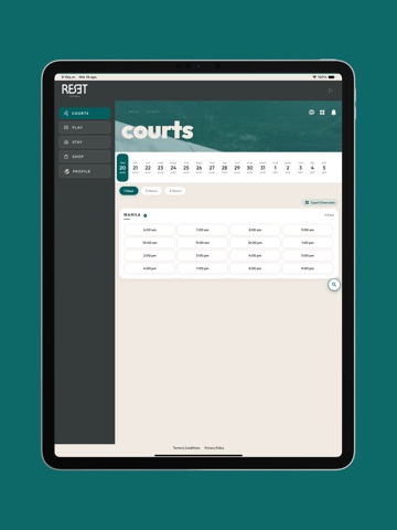 RESET PICKLEBALL iPad screenshot 1