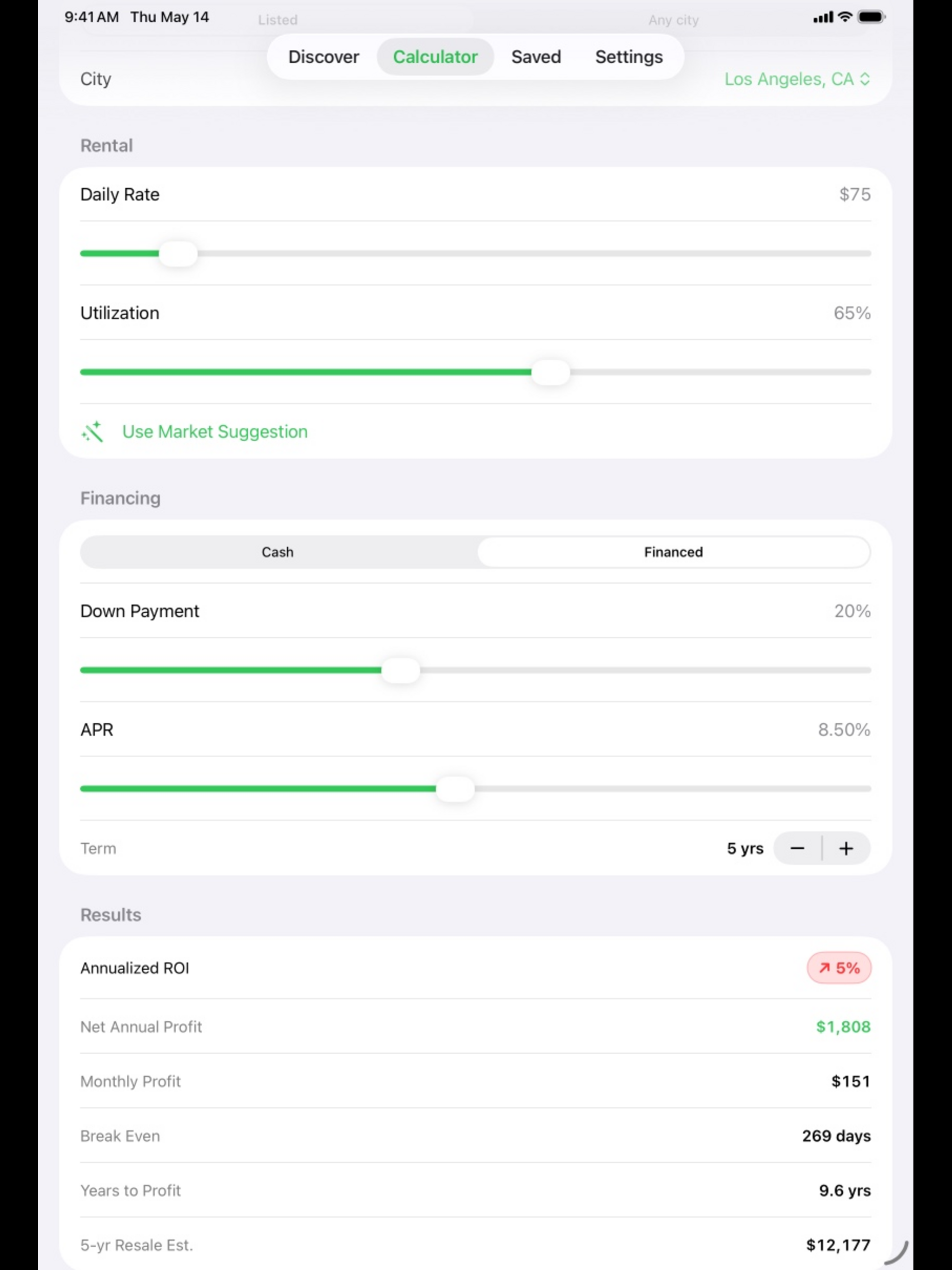 Turo ROI Finder