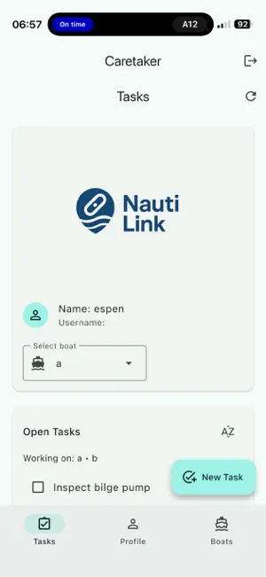 Nautilink Caretaker screenshot 1