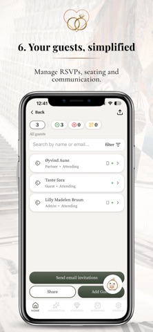 WedMind screenshot