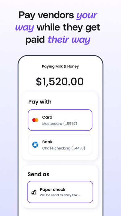 Melio Business Payments screenshot