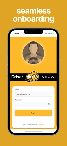 SUV Driver App Screenshot 2 of 4