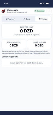 SG Livreur screenshot 2
