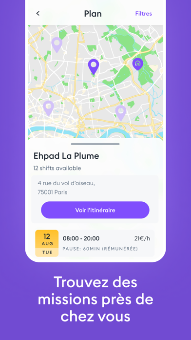 Screenshot #3 pour Florence : Vacations en santé
