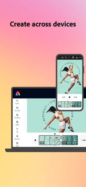 ‎Adobe Express: AI Photo Video Screenshot