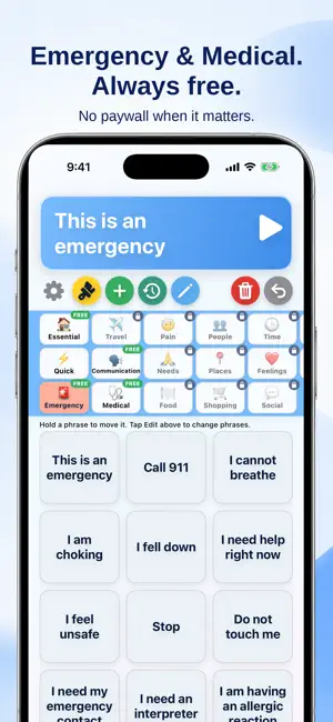 AAC Adult: Text to Speech screenshot 2