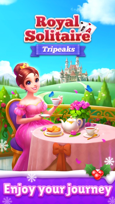 Royal Solitaire Tripeaks Screenshot