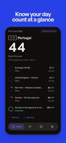 Countly – Country Days Tracker screenshot