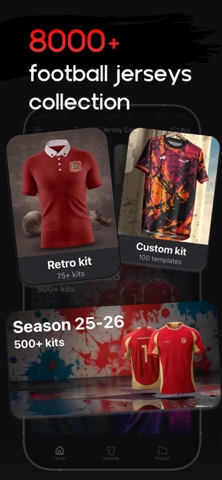 Soccer Jersey Maker: FCKit screenshot