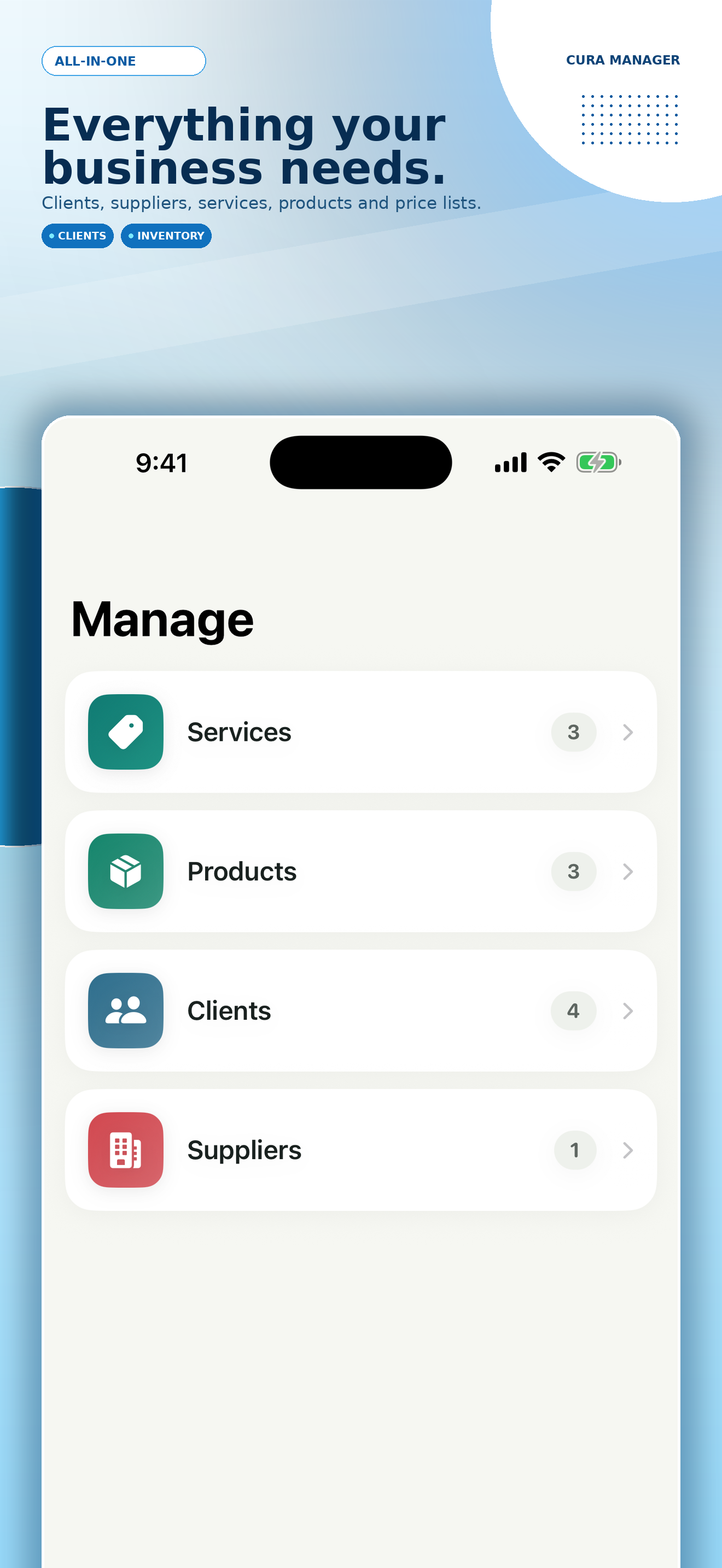 Cura: Salon Business Manager screenshot 4