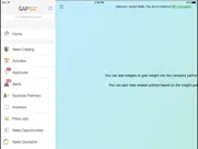 sap business one ipad capturas de pantalla 1