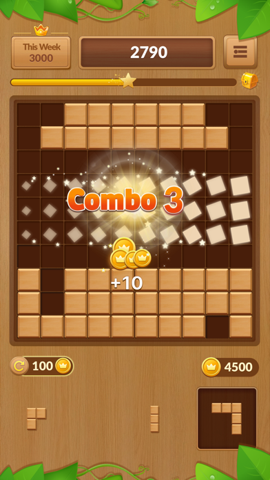 Screenshot #1 pour Block Master: Wood Blast