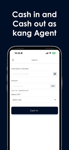 Kang Agent - Cash out Cash in screenshot